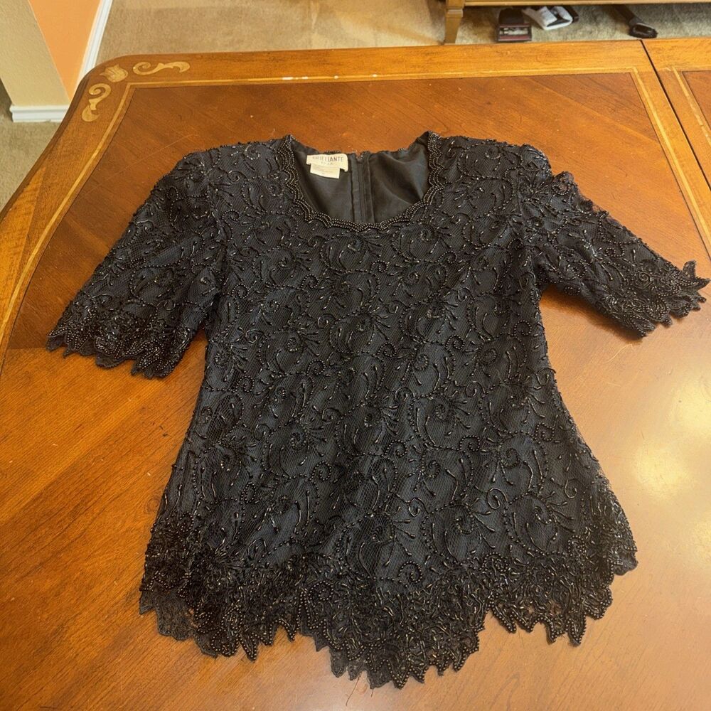 Brilliante Sequin Top Size M